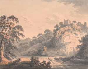Château de Knaresborough, Yorkshire - Rev. William Gilpin