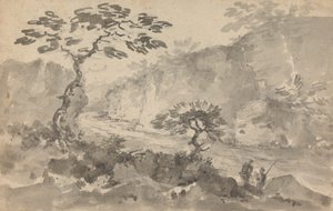Paysage avec deux hommes - Rev. William Gilpin