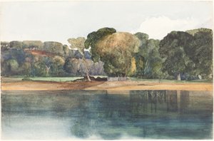 Paysage avec arbres et eau - Reverend James Bulwer