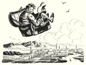 Hans Christian Andersen : Le Tronc volant