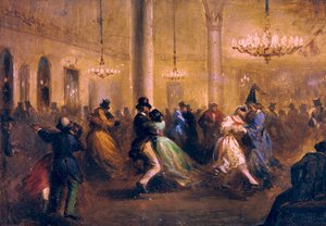 Le Baile de Capellanes, c. 1860-1865 - Ricardo Balaca y Canseco