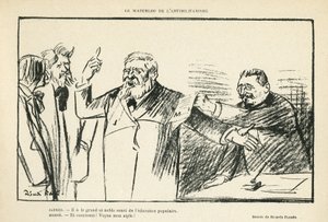 Illustration de Ricardo Flores (1878-1918) dans Le Rire, 27/07/12 - Le Waterloo de l