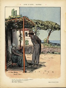 Illustration de Ricardo Flores (1878-1918) dans Le Rire, 24/02/12 - Côte d