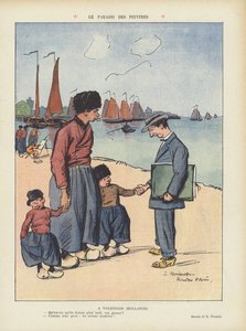 Le paradis des artistes. Illustration pour Le Rire