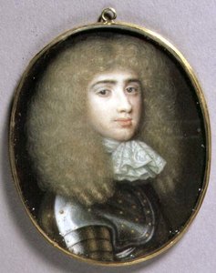 Portrait miniature de Robert Porter, vers 1660