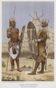 Guerriers Nyam-Nyam - Richard (after) Buchta