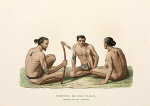 Hommes des îles Carolines - John Pardon