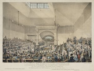 Ouverture du théâtre de conférences à Marylebone, Londres - John Pardon