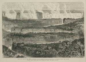 Chutes Victoria, Afrique, vers 1855 - John Pardon