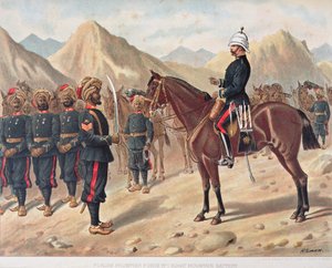 Force Frontalière du Pendjab n°1 Batterie de Montagne de Kohat, l