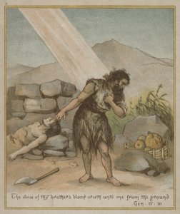 Caïn, ayant juste tué Abel