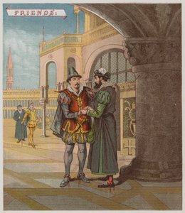 Illustration pour Le Marchand de Venise - Richard Andre