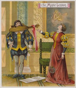 Illustration pour La Mégère apprivoisée - Richard Andre