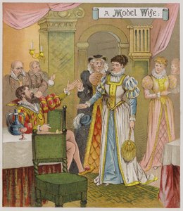Illustration pour La Mégère apprivoisée - Richard Andre