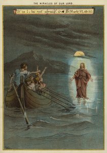 Les Miracles du Christ : Jésus marche sur l