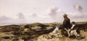 Dunes de Sable de Lytham, 1864 - Richard Ansdell
