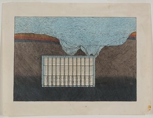 Vue lavée du bouclier, vers 1818-39 - Richard Beamish