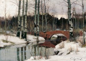 Dégel à Gatchina, 1897 - Richard Bergholz