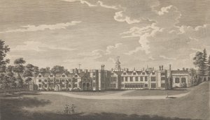 Knole, près de Sevenoke, dans le comté de Kent, anciennement un palais appartenant à l
