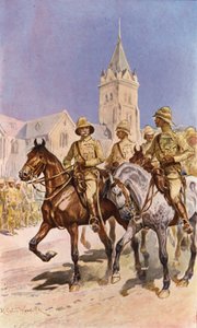 Roberts entrant à Pretoria - Richard Caton II (after) Woodville