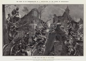 Pour maintenir la gloire des Gardes - Richard Caton II (after) Woodville