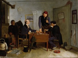 Les Joueurs de cartes, 1846
