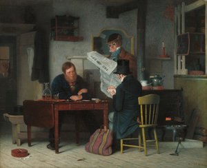 En attendant la diligence - Richard Caton Woodville