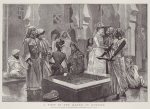 Une visite au harem au Maroc