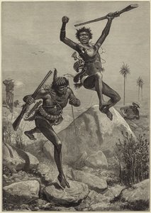 Une escarmouche avec les Kaffirs
