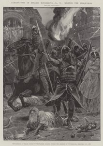 Couronnements des souverains anglais, Guillaume le Conquérant - Richard Caton Woodville junior