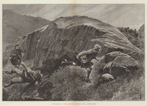 Chasse au cerf dans les Highlands, courant pour un deuxième tir - Richard Caton Woodville junior
