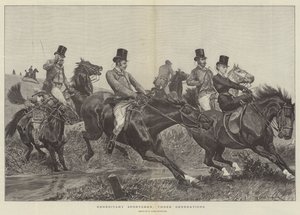 Sportifs Héréditaires, Trois Générations - Richard Caton Woodville junior