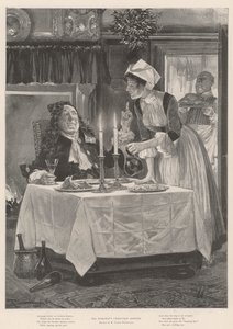 Le dîner de Noël de Son Honneur - Richard Caton Woodville junior