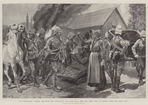 Juste rétribution, brûlant la maison et confisquant les biens d