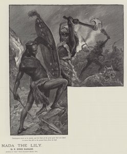 Nada la Lys, par H. Rider Haggard - Richard Caton Woodville junior