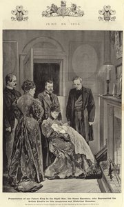 Présentation de notre futur roi - Richard Caton Woodville junior
