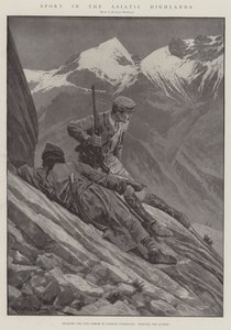 Sport dans les hautes terres asiatiques - Richard Caton Woodville junior
