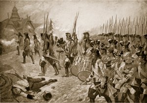La bataille de Blenheim : prise d