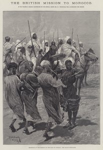 La mission britannique au Maroc