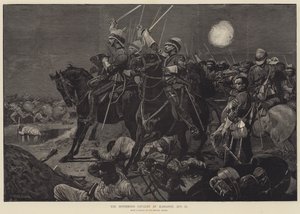 La cavalerie de la maison à Kassassin, 28 août