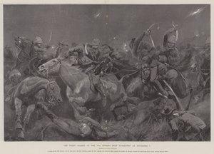 La charge nocturne des 19e Hussards près de Lydenburg le 7 novembre