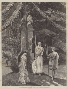 Les pièces pastorales à Coombe House, La Fidèle Bergère - Richard Caton Woodville junior