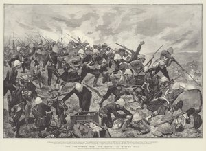 La guerre du Transvaal, la bataille de Majuba Hill - Richard Caton Woodville junior