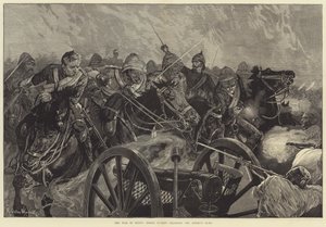 La Guerre en Égypte, les Gardes à cheval chargeant les canons ennemis