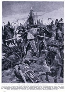 La dernière résistance de de Montford à Evesham AD1265, années 1920