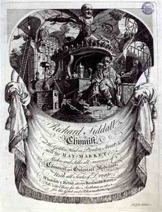 Carte de visite pour Richard Siddall, chimiste, à la Tête d