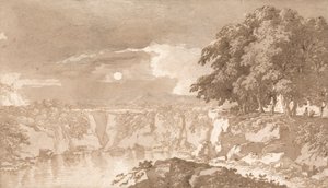 Paysage de lac italien - Richard Cooper the Elder