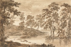 Paysage forestier - Richard Cooper the Younger
