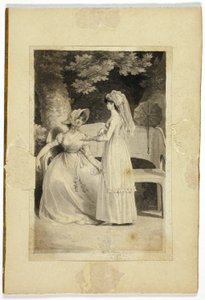 Deux Femmes dans un Jardin - Richard Corbould