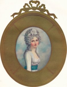Portrait miniature de Katherine, Lady Manners, plus tard Lady Huntingtower, 1787, 1907 - Richard Cosway